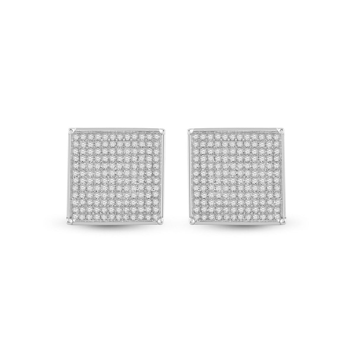 Splendid Jewellery's Mesmerizing Diamond Square Earrings - Splendid Jewellery
