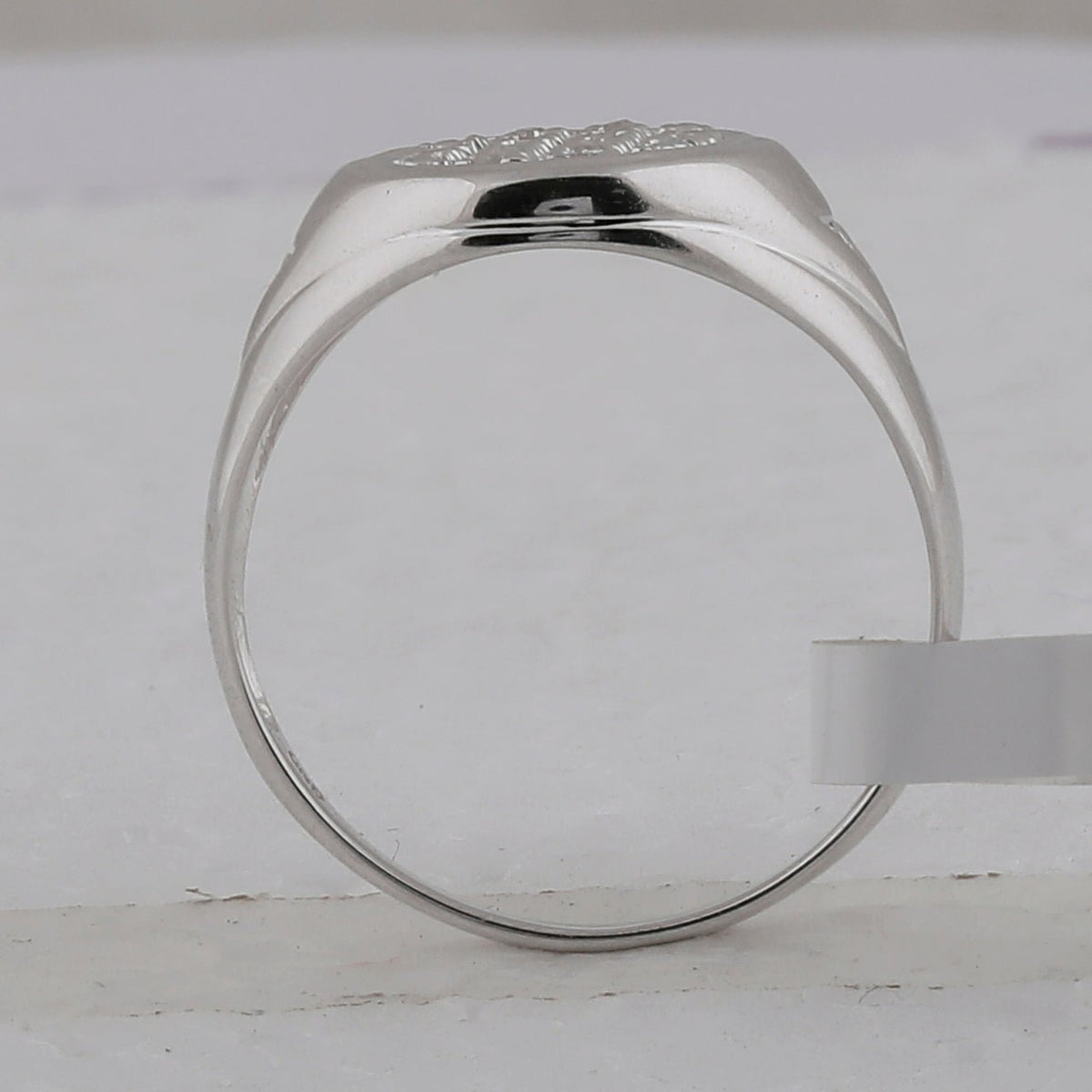 Sterling Silver Round Diamond Fashion Mens Ring 1/6 Cttw - Splendid Jewellery