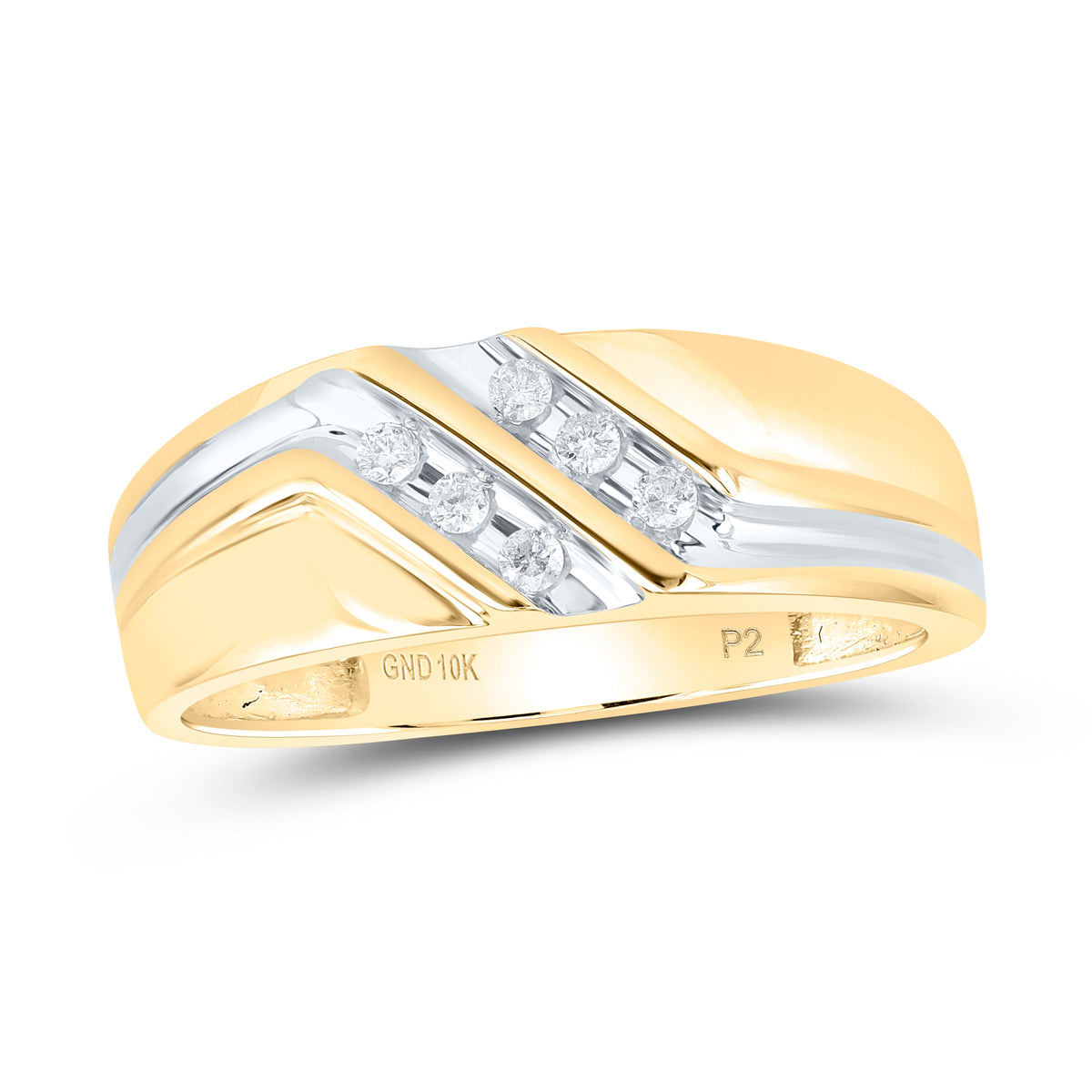 "The Radiant Symphony Diamond Wedding Band" - Splendid Jewellery