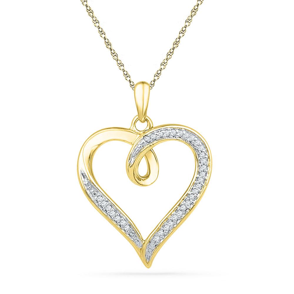 Captivating Love Story Diamond Pendant - Splendid Jewellery