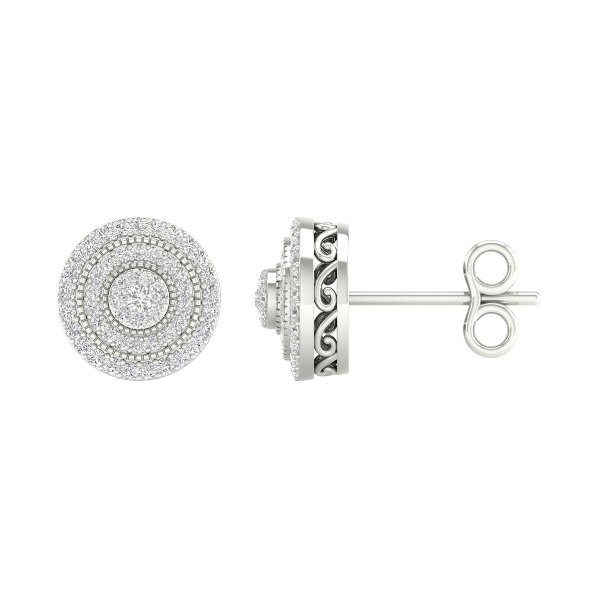 Dazzling Diamond Delight Earrings - Splendid Jewellery