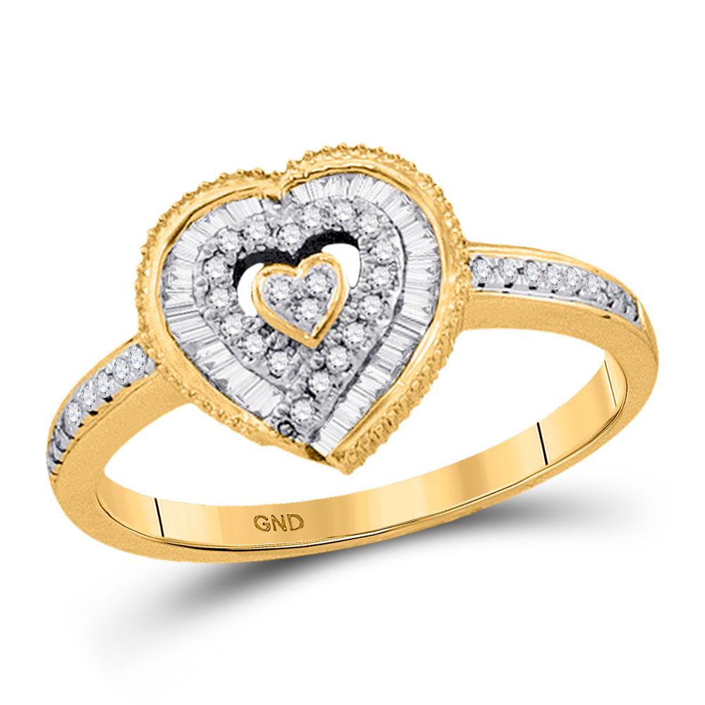 Enchanting Love Diamond Heart Ring - Splendid Jewellery