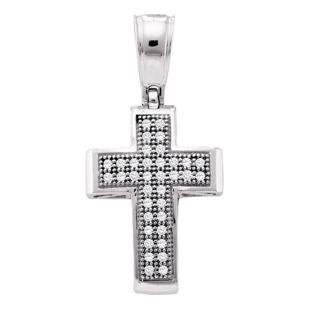 Eternal Brilliance Diamond Cross Pendant - Splendid Jewellery