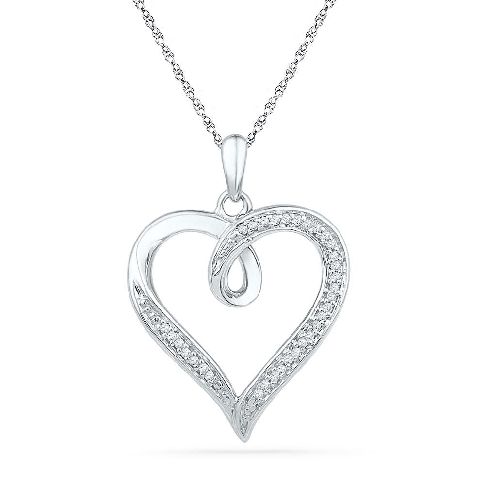 Eternal Love Diamond Heart Pendant - Splendid Jewellery