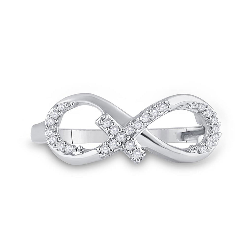 Eternal Love Diamond Heart Ring - Splendid Jewellery
