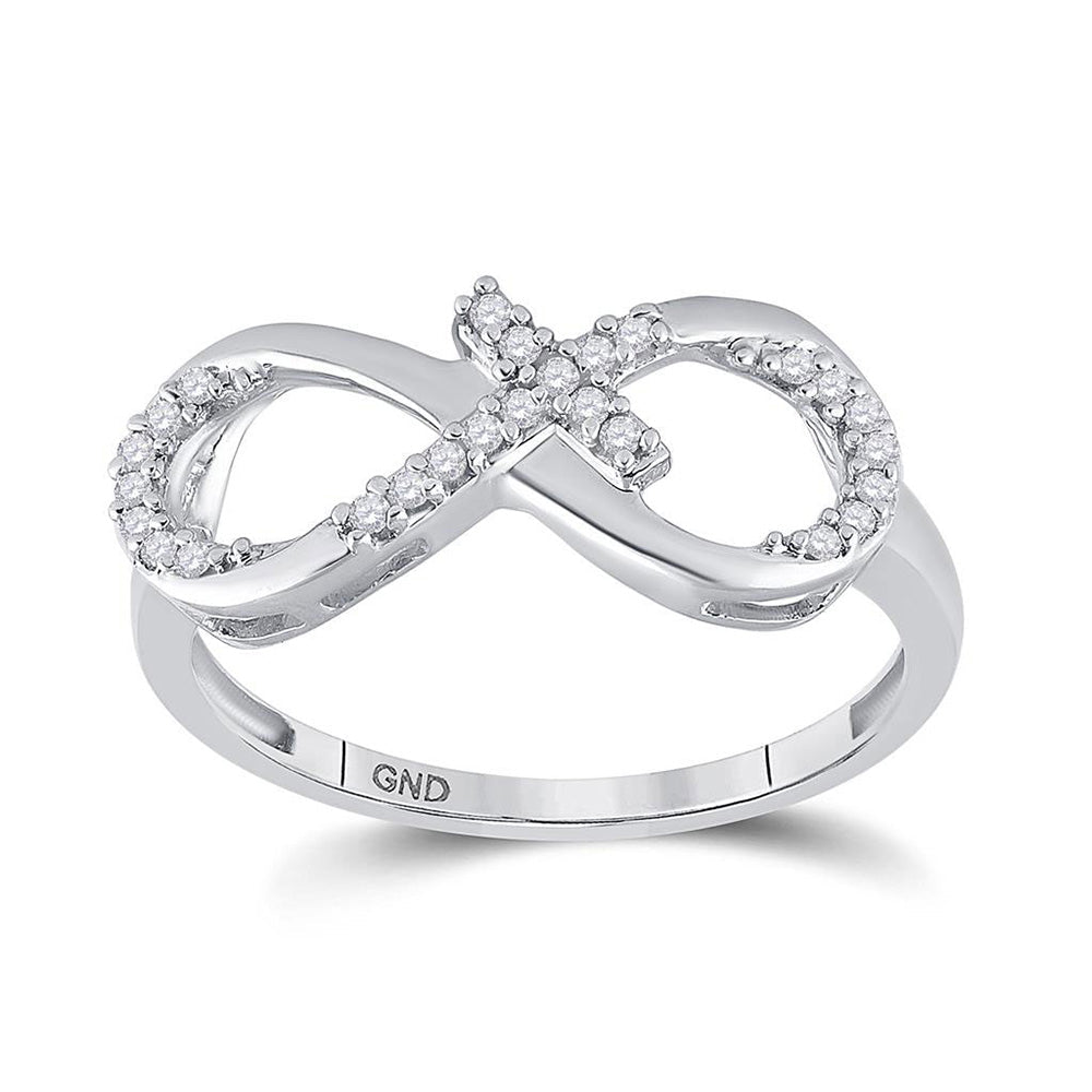 Eternal Love Diamond Heart Ring - Splendid Jewellery