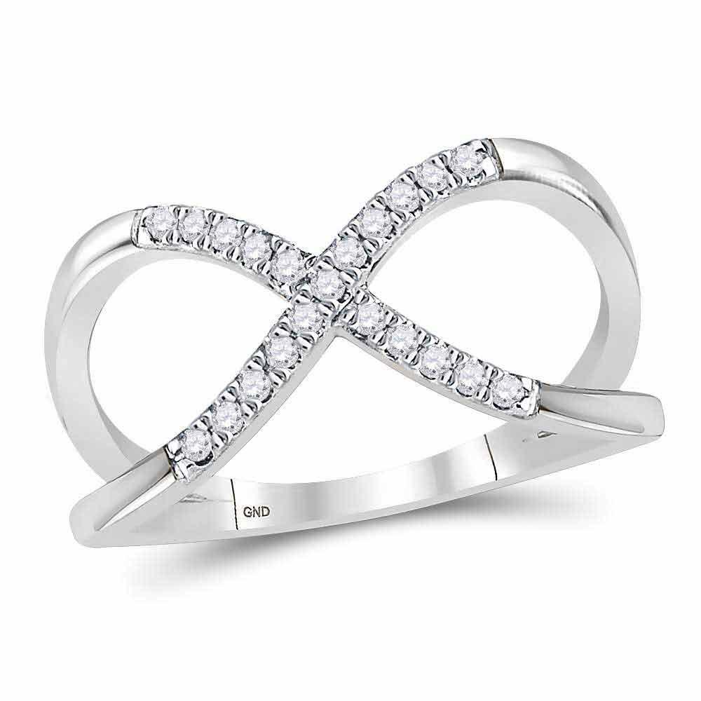 Eternal Love Diamond Infinity Ring - Splendid Jewellery