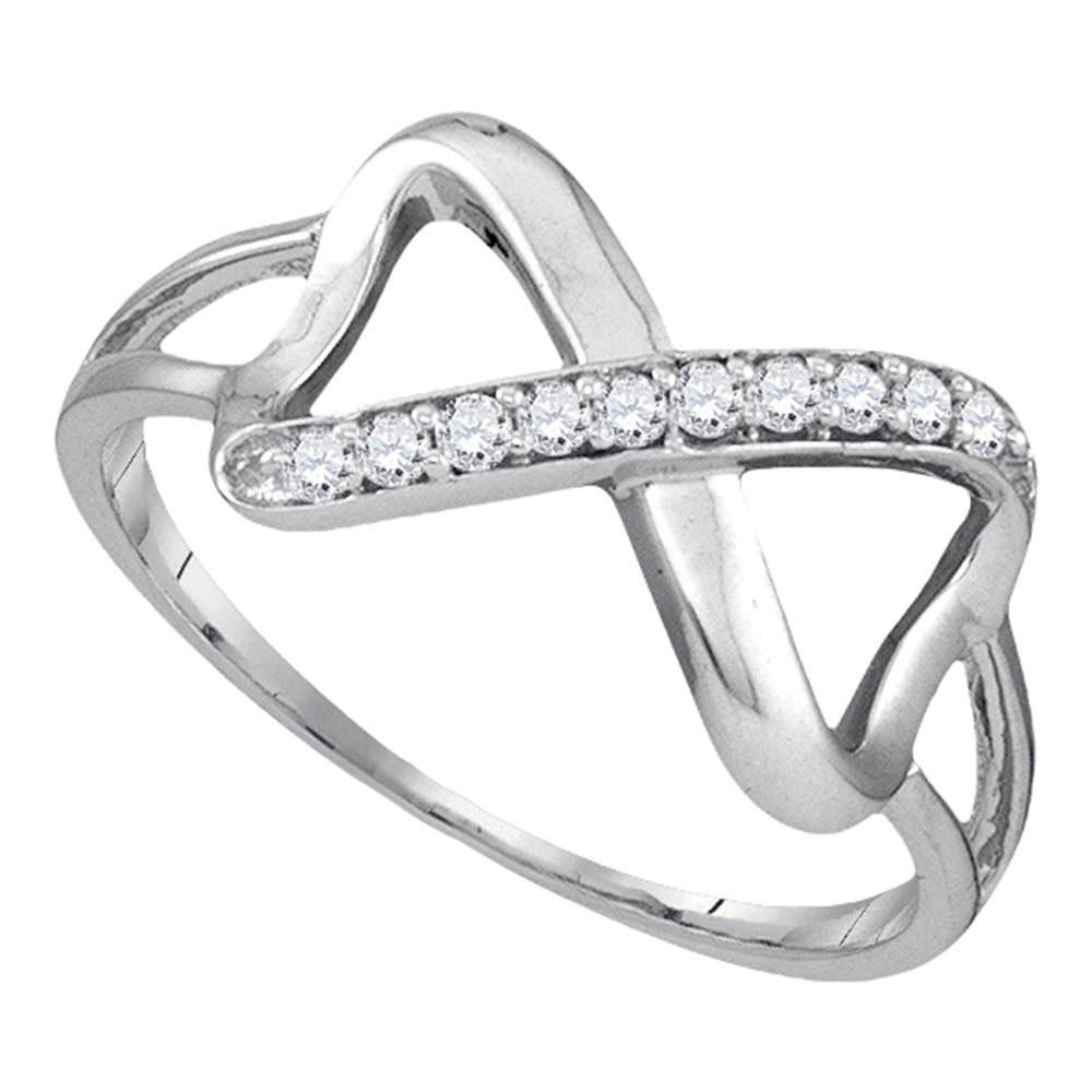 Eternal Love Diamond Infinity Ring - Splendid Jewellery