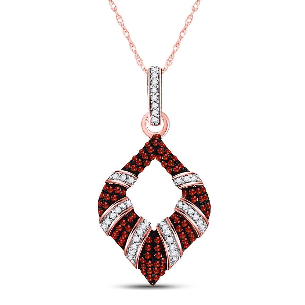 Fiery Passion Diamond Pendant - Splendid Jewellery