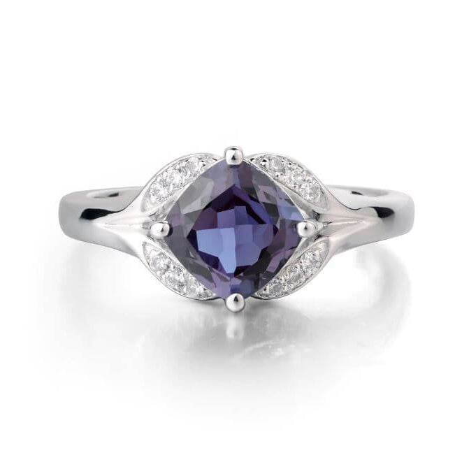 June Birthstone Wedding Ring - Splendid Jewellery