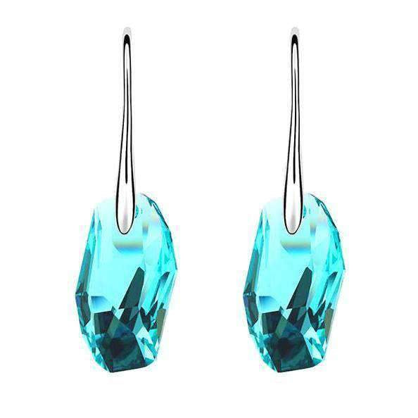 Magnificent Drop Earring with Swarovski Crystal - Silver Jewellery - Gift for Her - Splendid Jewellery
