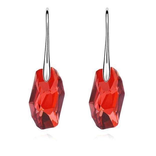 Magnificent Drop Earring with Swarovski Crystal - Silver Jewellery - Gift for Her - Splendid Jewellery