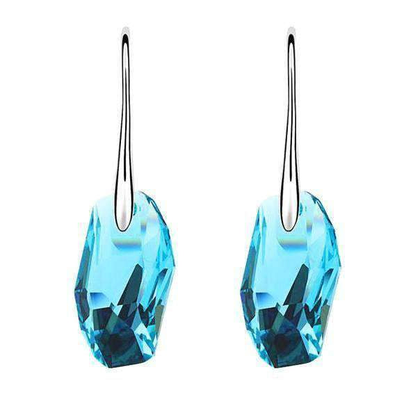 Magnificent Drop Earring with Swarovski Crystal - Silver Jewellery - Gift for Her - Splendid Jewellery