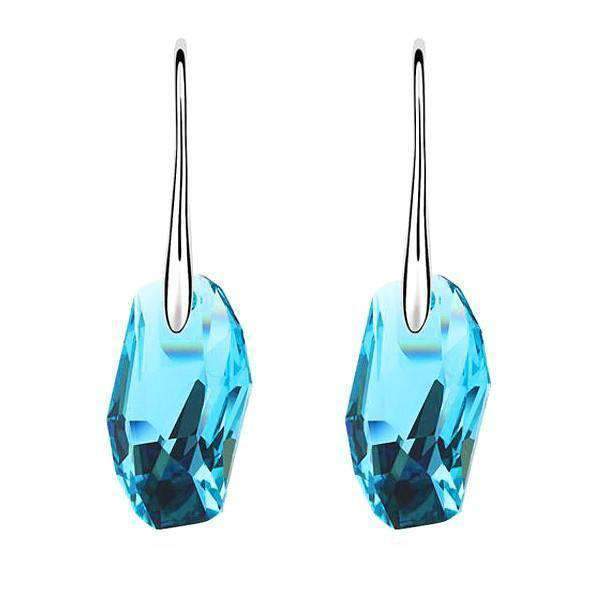 Magnificent Drop Earring with Swarovski Crystal - Silver Jewellery - Gift for Her - Splendid Jewellery