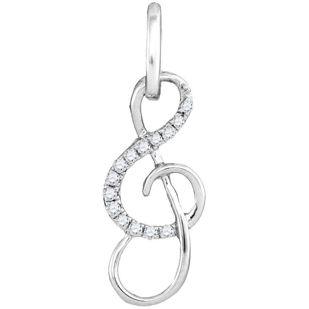 Melodic Harmony Diamond Pendant - Splendid Jewellery