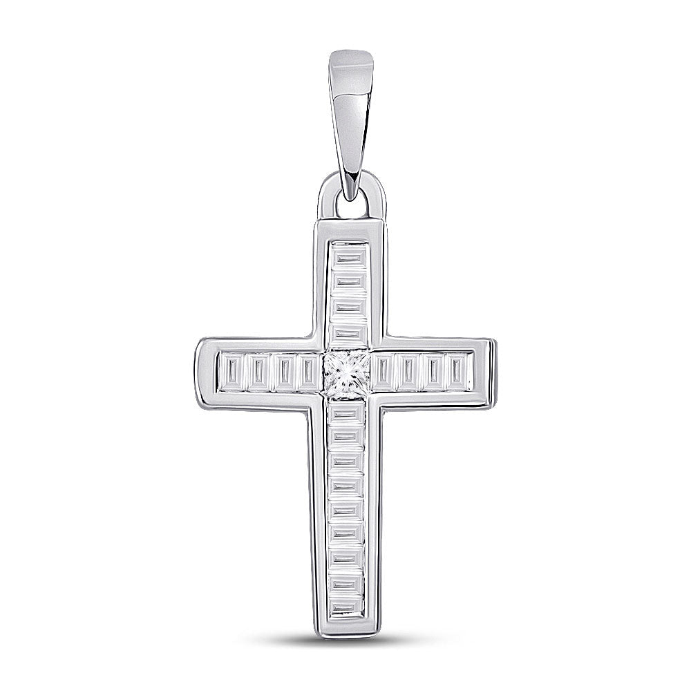 Radiant Spirit Diamond Cross Pendant - Splendid Jewellery