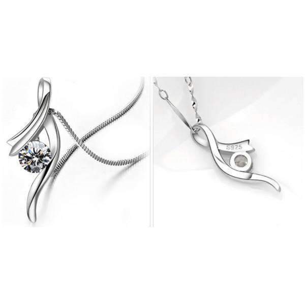 Sparkling Silver Pendant - Silver Jewellery for Women - Splendid Jewellery