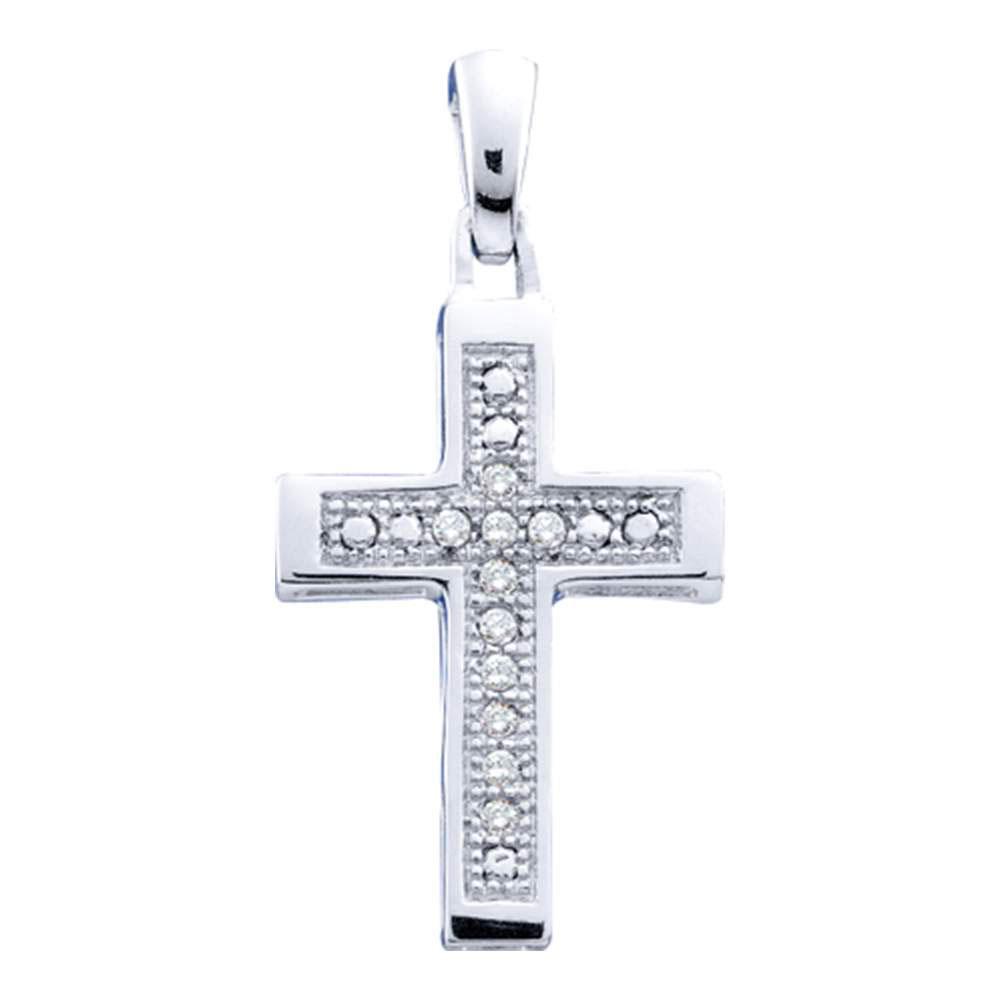 Splendid Diamond Roman Cross Pendant - Splendid Jewellery
