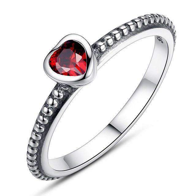 Superb Silver Love Heart Ring - Best Gift for Her - Limited Supply - Splendid Jewellery