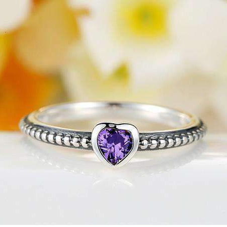 Superb Silver Love Heart Ring - Best Gift for Her - Limited Supply - Splendid Jewellery