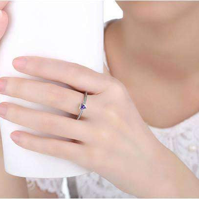 Superb Silver Love Heart Ring - Best Gift for Her - Limited Supply - Splendid Jewellery