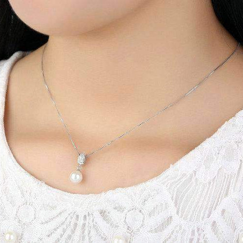 Tantalizing Flawless Pearl Pendant Necklace - Limited Supply - Splendid Jewellery