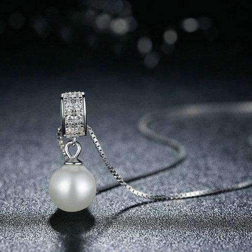 Tantalizing Flawless Pearl Pendant Necklace - Limited Supply - Splendid Jewellery