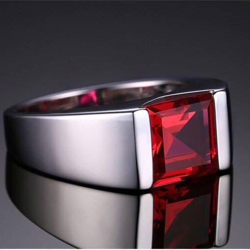 Unique Pigeon Blood Ruby Ring - Splendid Jewellery