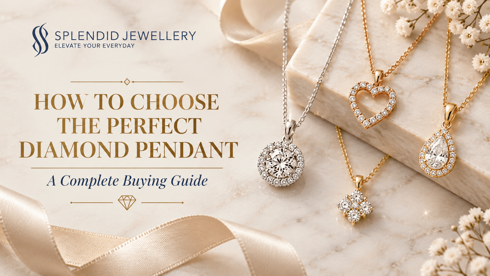 How to Choose the Perfect Diamond Pendant: A Complete Buying Guide - Splendid Jewellery
