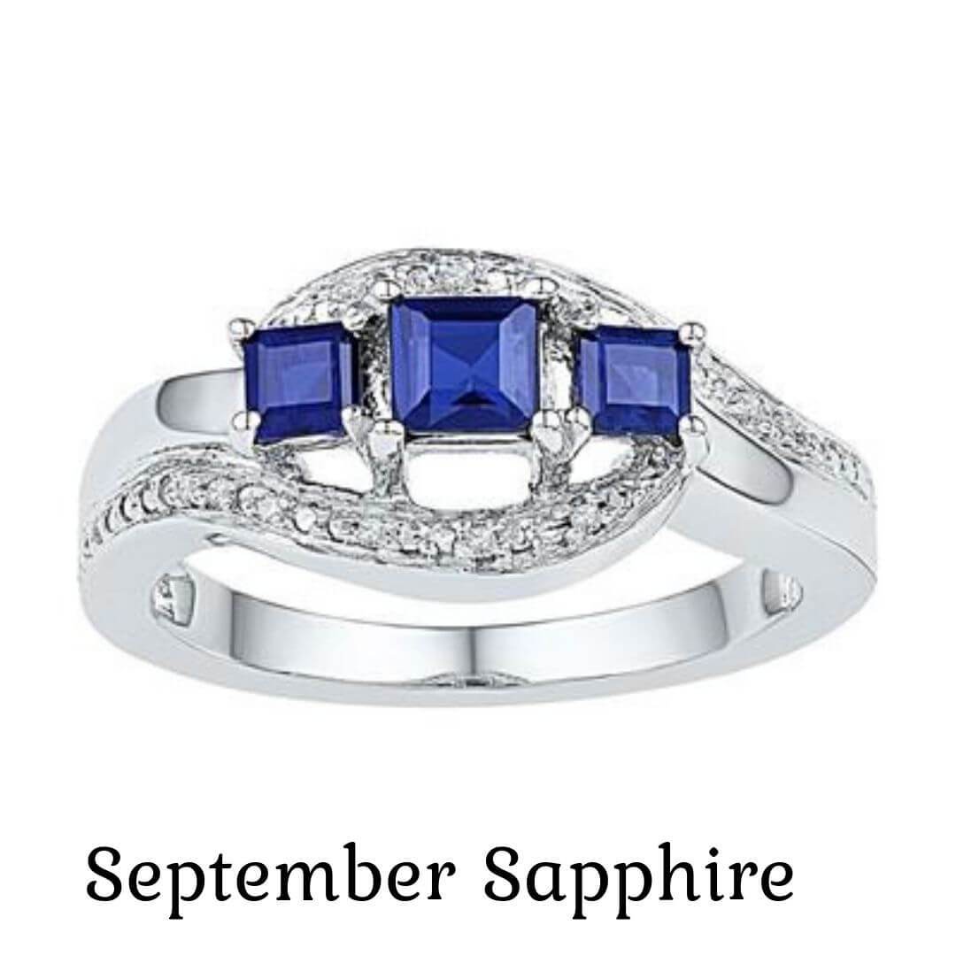 September Sapphire Birthstone - Splendid Jewellery