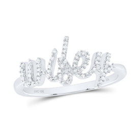 10K White Gold Diamond Gift 