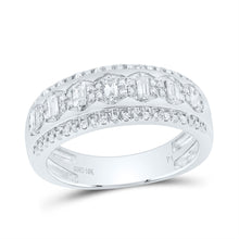Load image into Gallery viewer, 10K White Gold Diamond Trio Ring 3/4 Cttw - Splendid Jewellery