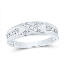 Load image into Gallery viewer, 10K White Gold Diamond Trio Ring Set 1/3 Cttw - Splendid Jewellery