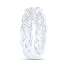 10K White Gold Round Diamond Ring 1/3 Cttw - Splendid Jewellery