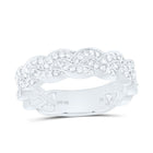 10K White Gold Round Diamond Ring 1/3 Cttw - Splendid Jewellery