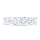 10K White Gold Round Diamond Ring 1/3 Cttw - Splendid Jewellery