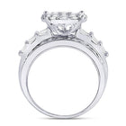 10K White Gold Round Diamond Women's Cluster Bridal Wedding Engagement Ring 2 Cttw - Splendid Jewellery