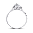 10K White Gold Round Diamond Women's Solitaire Bridal Wedding Engagement Ring 1/10 Cttw - Splendid Jewellery
