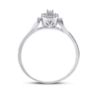 10K White Gold Round Diamond Women's Solitaire Bridal Wedding Engagement Ring 1/10 Cttw - Splendid Jewellery