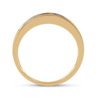 10K Yellow Gold Baguette Diamond Wedding Band Ring 1/4 Cttw - Splendid Jewellery