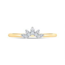 Load image into Gallery viewer, 10K Yellow Gold Diamond Enhancer Ring 1/10 Cttw - Splendid Jewellery
