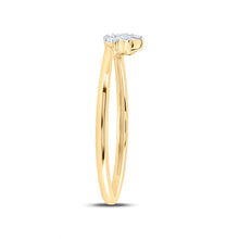 Load image into Gallery viewer, 10K Yellow Gold Diamond Enhancer Ring 1/10 Cttw - Splendid Jewellery