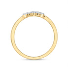 10K Yellow Gold Diamond Enhancer Ring 1/10 Cttw - Splendid Jewellery
