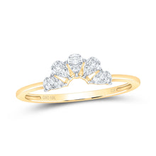 Load image into Gallery viewer, 10K Yellow Gold Diamond Enhancer Ring 1/6 Cttw - Splendid Jewellery