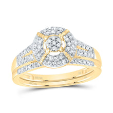 Load image into Gallery viewer, 10K Yellow Gold Diamond Fashion Bridal Set 1/3 Cttw - Splendid Jewellery