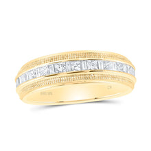 Load image into Gallery viewer, 10K Yellow Gold Diamond Fashion Men's Ring 3/4 Cttw - Splendid Jewellery