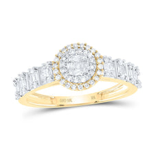Load image into Gallery viewer, 10K Yellow Gold Diamond Fashion Women's Ring 1/2 Cttw - Splendid Jewellery