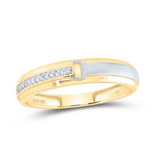Load image into Gallery viewer, 10K Yellow Gold Diamond Heart Trio Ring Set 1/4 Cttw - Splendid Jewellery