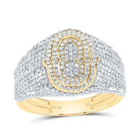 10K Yellow Gold Diamond Initial 