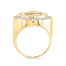 Load image into Gallery viewer, 10K Yellow Gold Diamond Men's Ring 1 Cttw - Splendid Jewellery